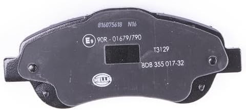 HELLA PAGID 8DB 355 017-321 Bremsbelagsatz - T3129 - Dicke/Stärke: 19mm - Bremssystem: Bosch - mit a