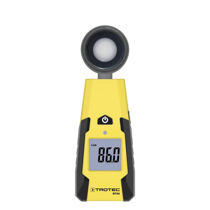 TROTEC BF06 Luxmeter Lichtstärkemessung Detektor Infrarot-Filter Messung von Beleuchtungsstärke und