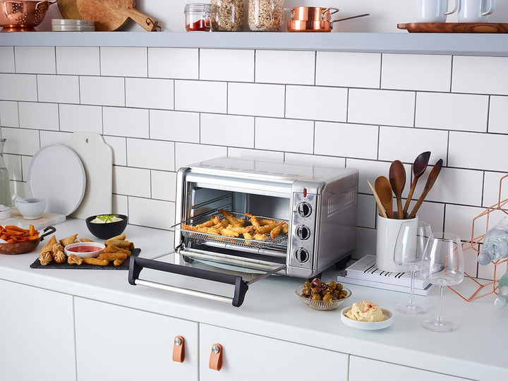 Russell Hobbs Minibackofen Express Airfry 5-in-1: Heissluftfritteuse, Backofen, Grill, Toaster, Warm