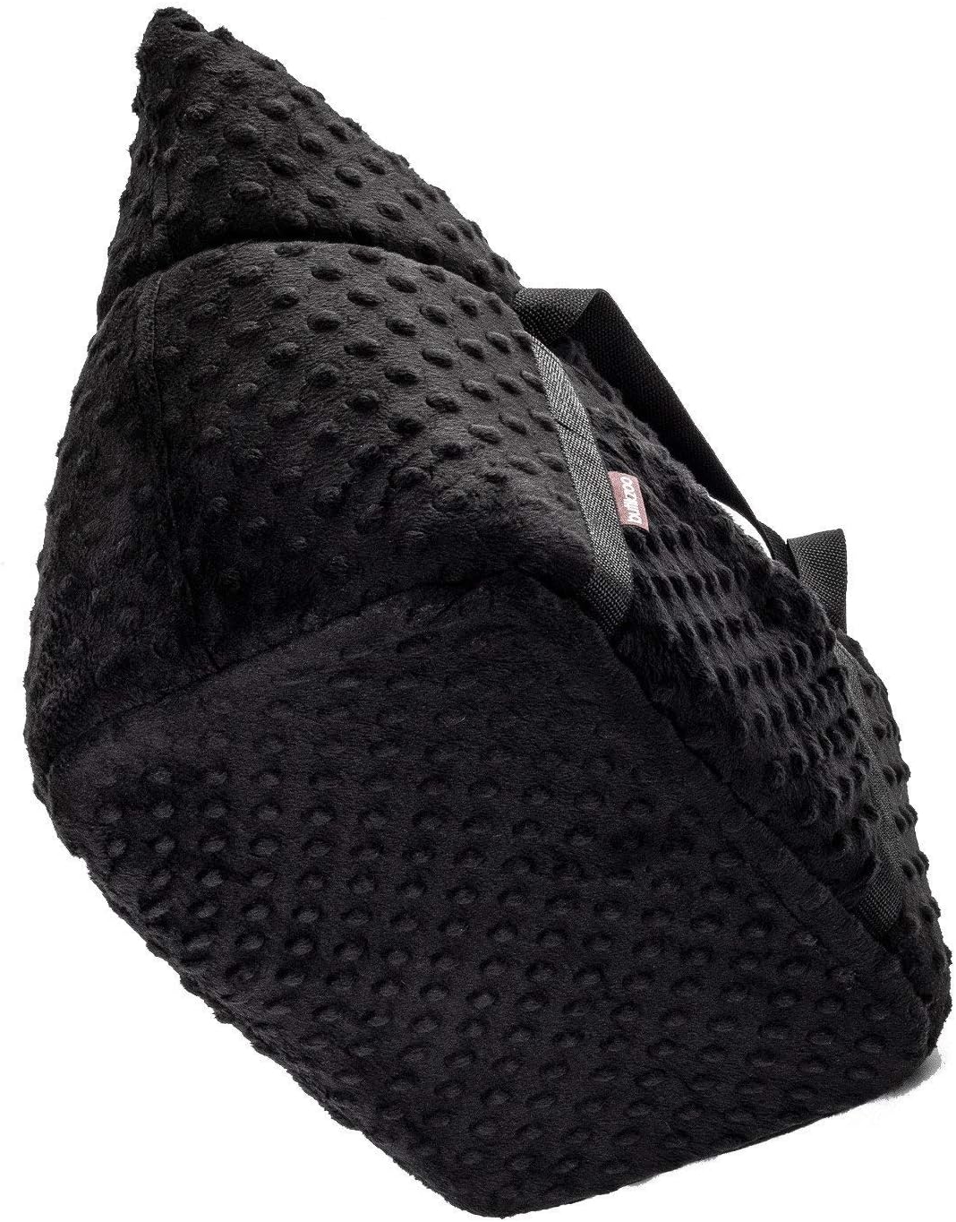 BOUTIQUE ZOO Hundetasche - Schwarz (Minky), L bis 15 kg - Tragetasche für kleinen und mittleren Hund