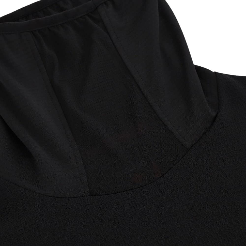 Macron Damen Run FCC Blondie High Neck Top Woman Blk/Ncor Laufshirt M Schwarz, M Schwarz