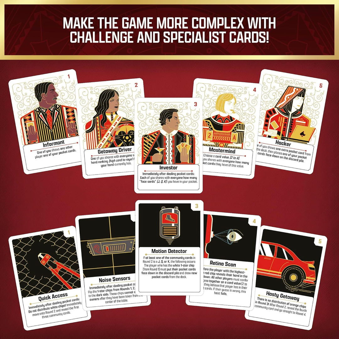 Thames & Kosmos The Gang | Kooperatives Poker | Familienspielabend | Strategiespiel | ab 10 Jahren