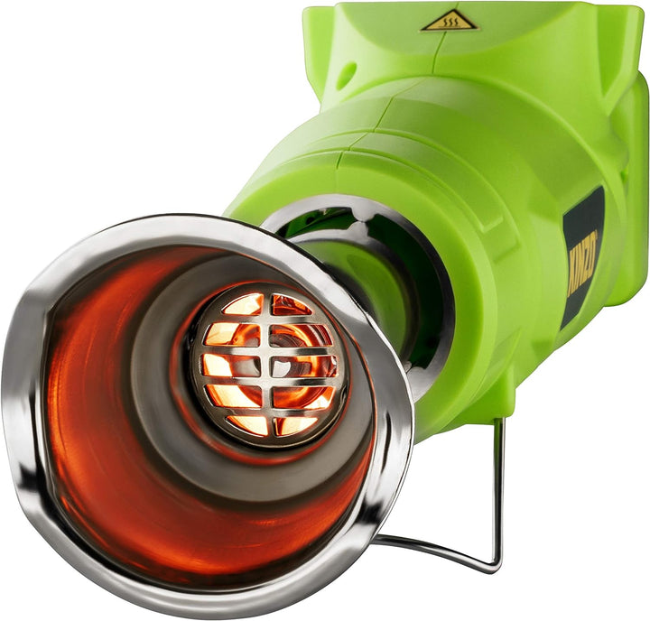 KINZO Premium 3in1 Unkrautbrenner | Abflammgerät | Grillzünder | OHNE Gas | elektrisch betrieben | 2