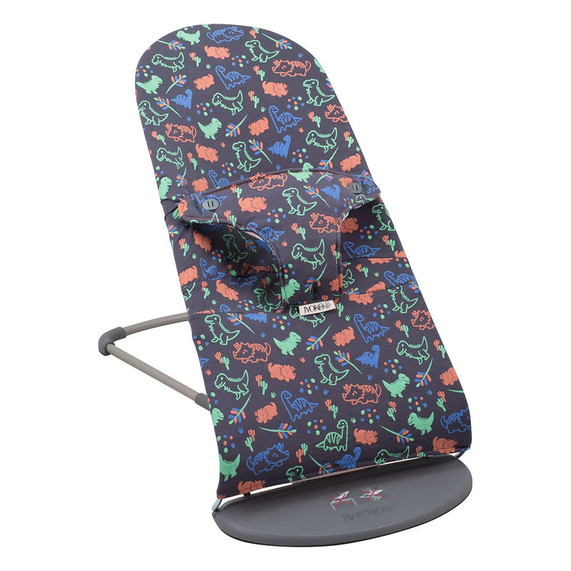 JYOKO KIDS Bezug kompatibel mit Babybjorn Bliss, Balance, Soft (Happy Dino), Happy Dino