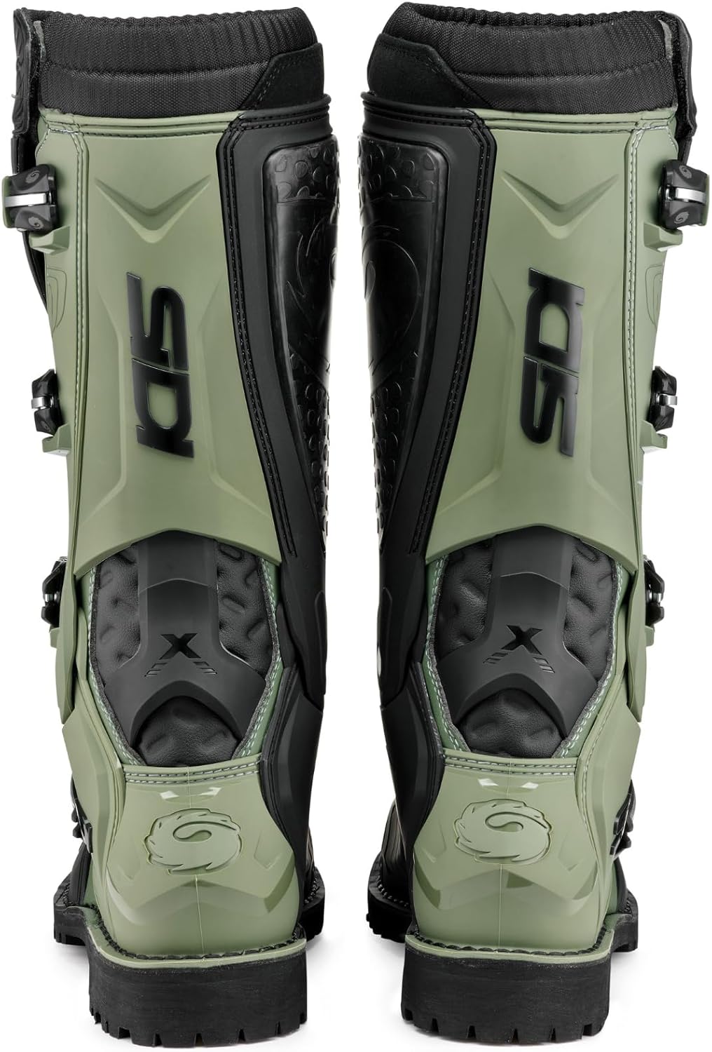 Sidi Herren Xpowerenduro Stiefel, Army Schwarz