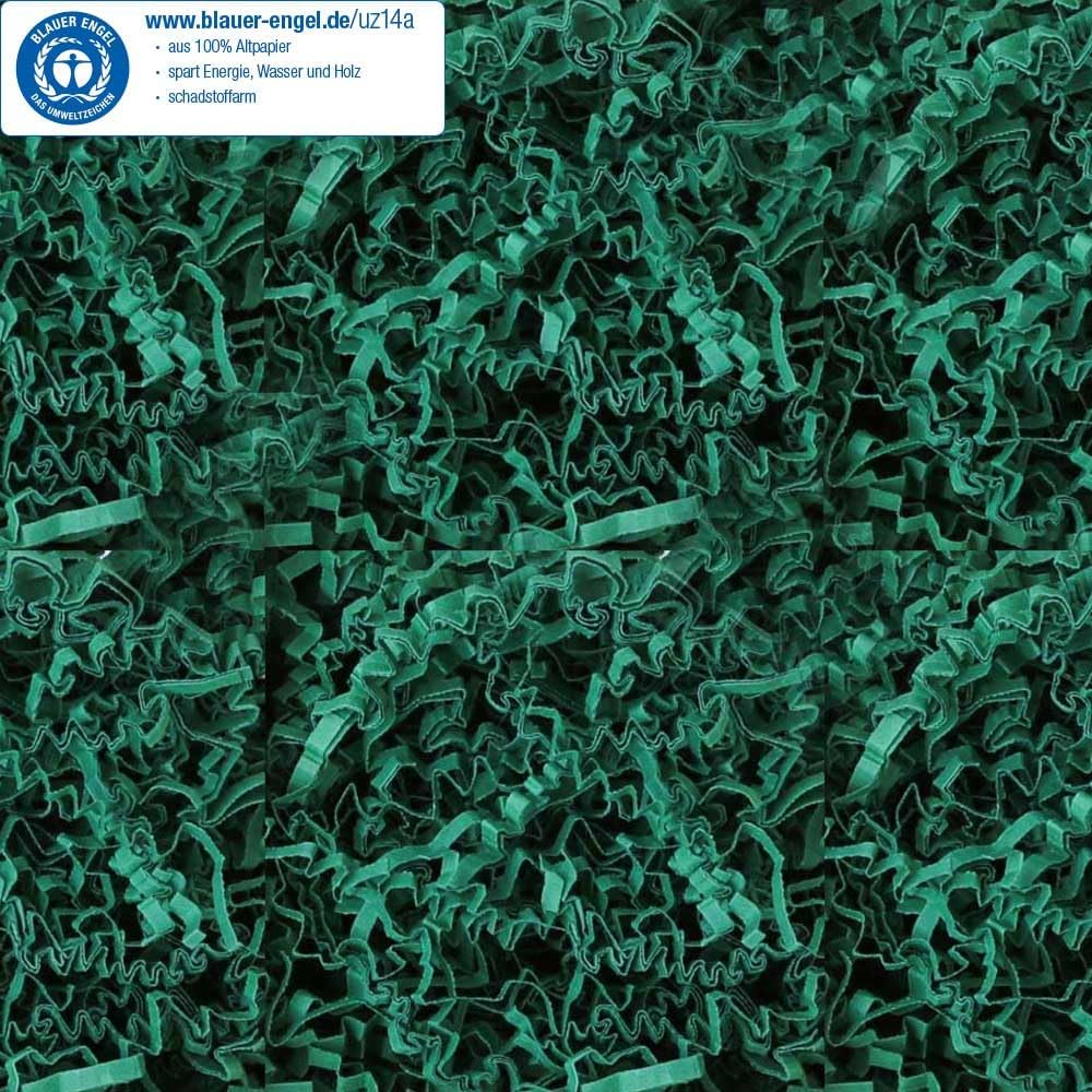 5 KG PresentFill® Füllmaterial Smaragd Grün - umweltfreundliches Polstermaterial aus 100% Recycling