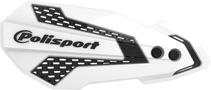 POLISPORT 8308200007 - Handprotektoren MX FLOW 1 MX-Style Befestigungspunkt aus Kunststoff inklusive