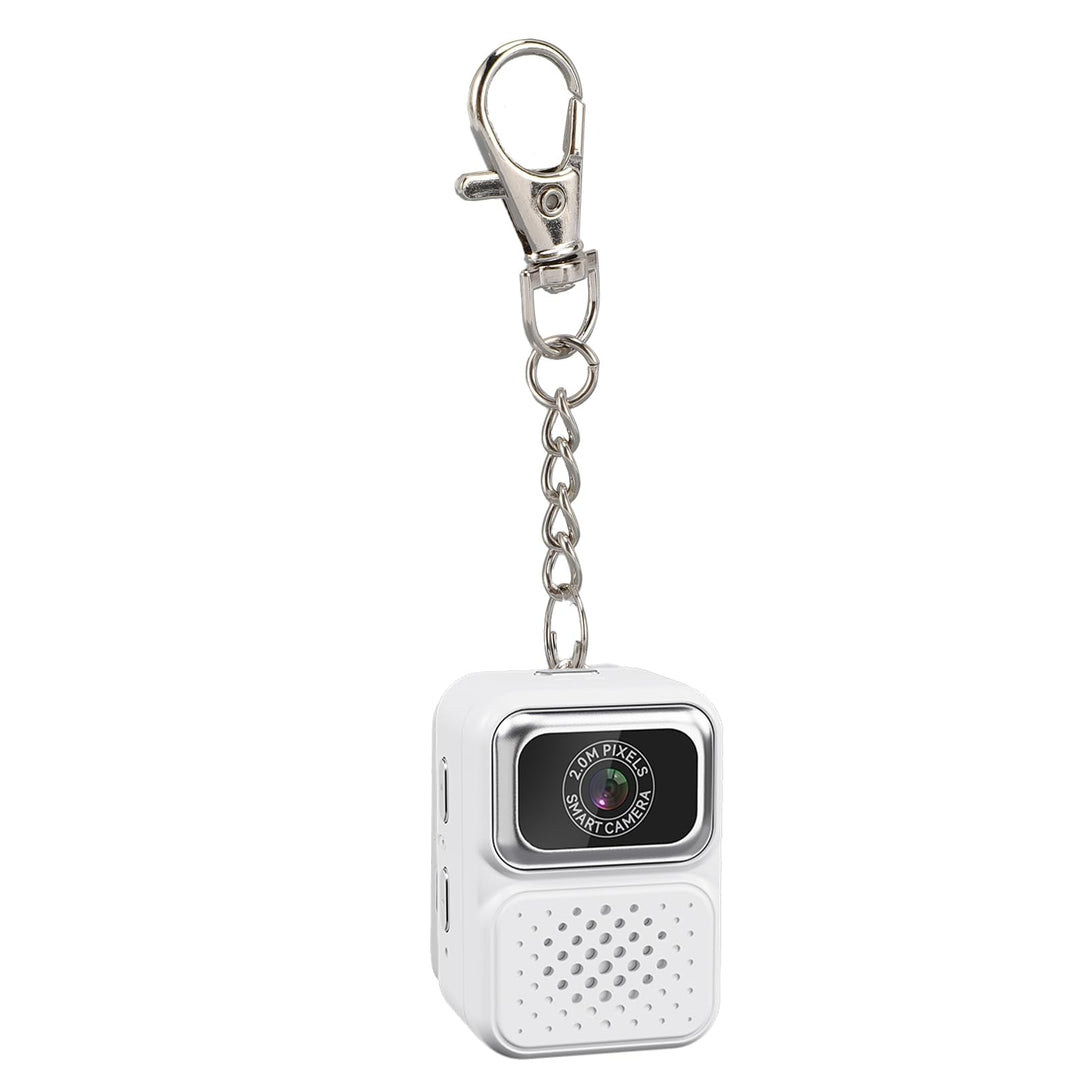 VBESTLIFE Tiny Keychain -Kamera, 1080p HD -Video 2MP Foto Tragbare Digitalkamera mit 0,96 Zoll Farbb