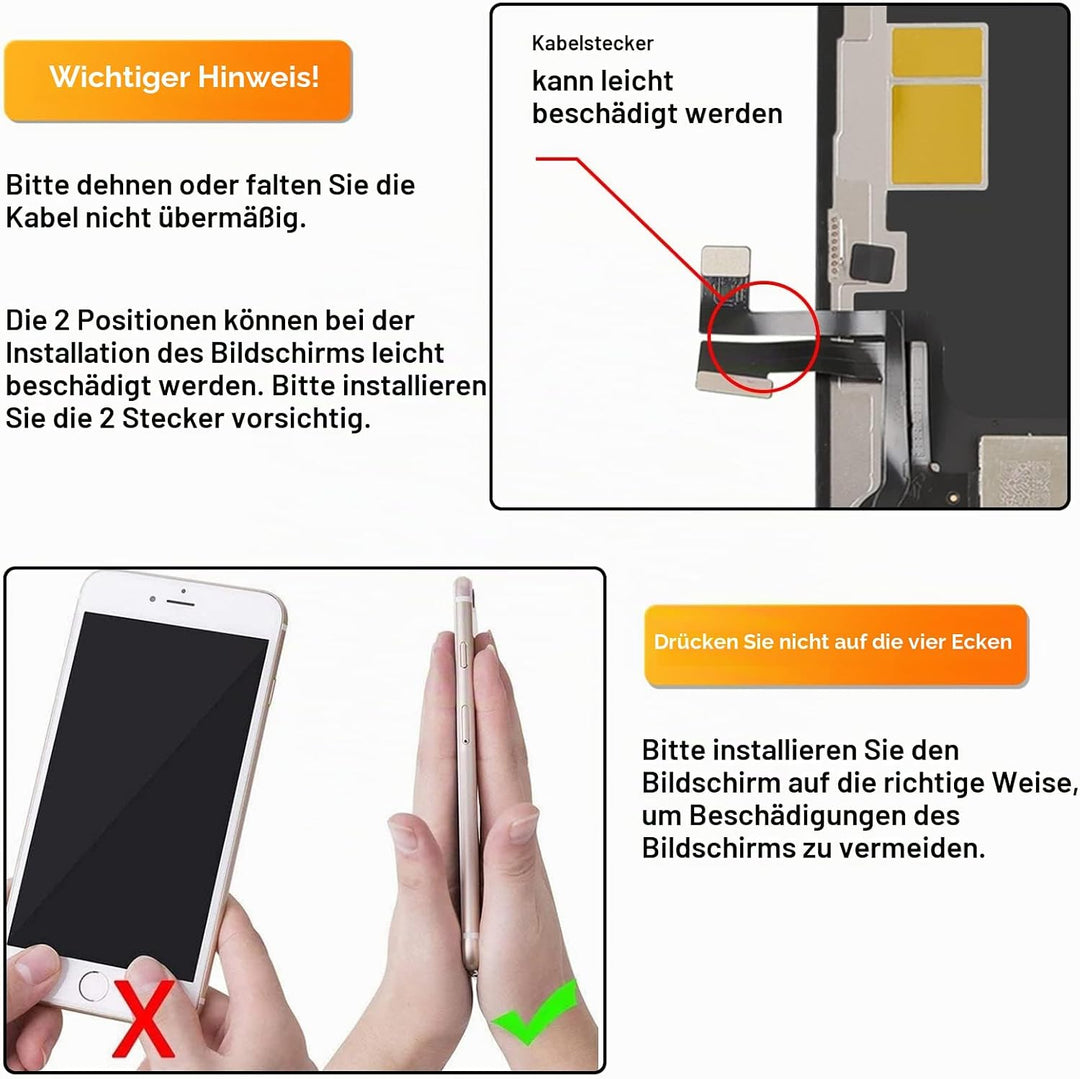 LL Trader LCD Display für iPhone 11 Pro Max Bildschirm Ersatz 6.5'' Touchscreen iPhone 11 Pro Max Di