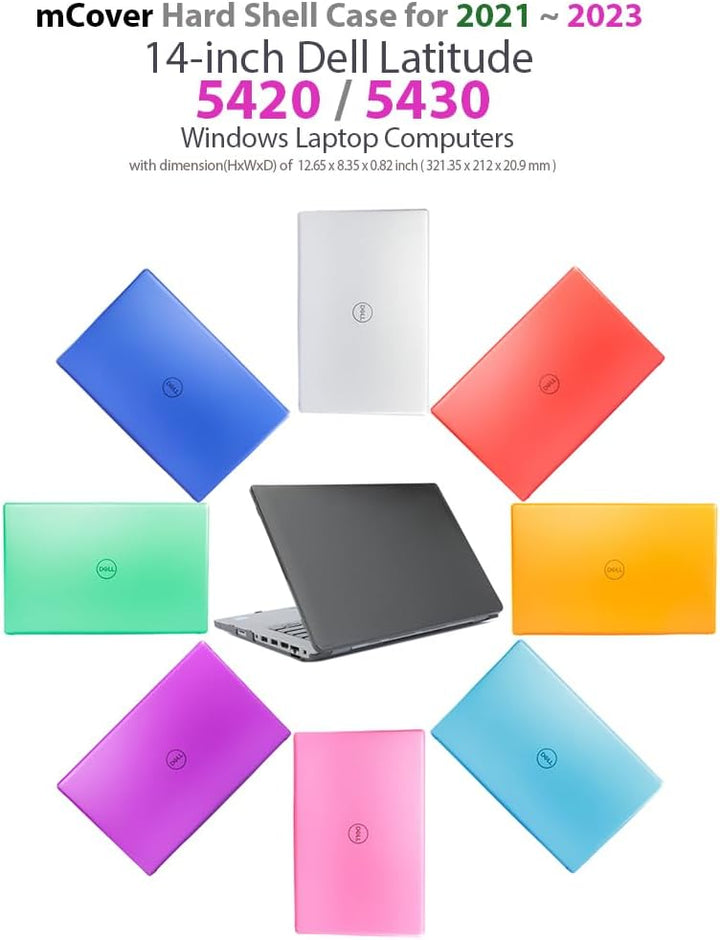 mCover Schutzhülle kompatibel mit 2021 ~ 2022 14 Zoll Dell Latitude 5420 5421 5430 5431 Windows Note