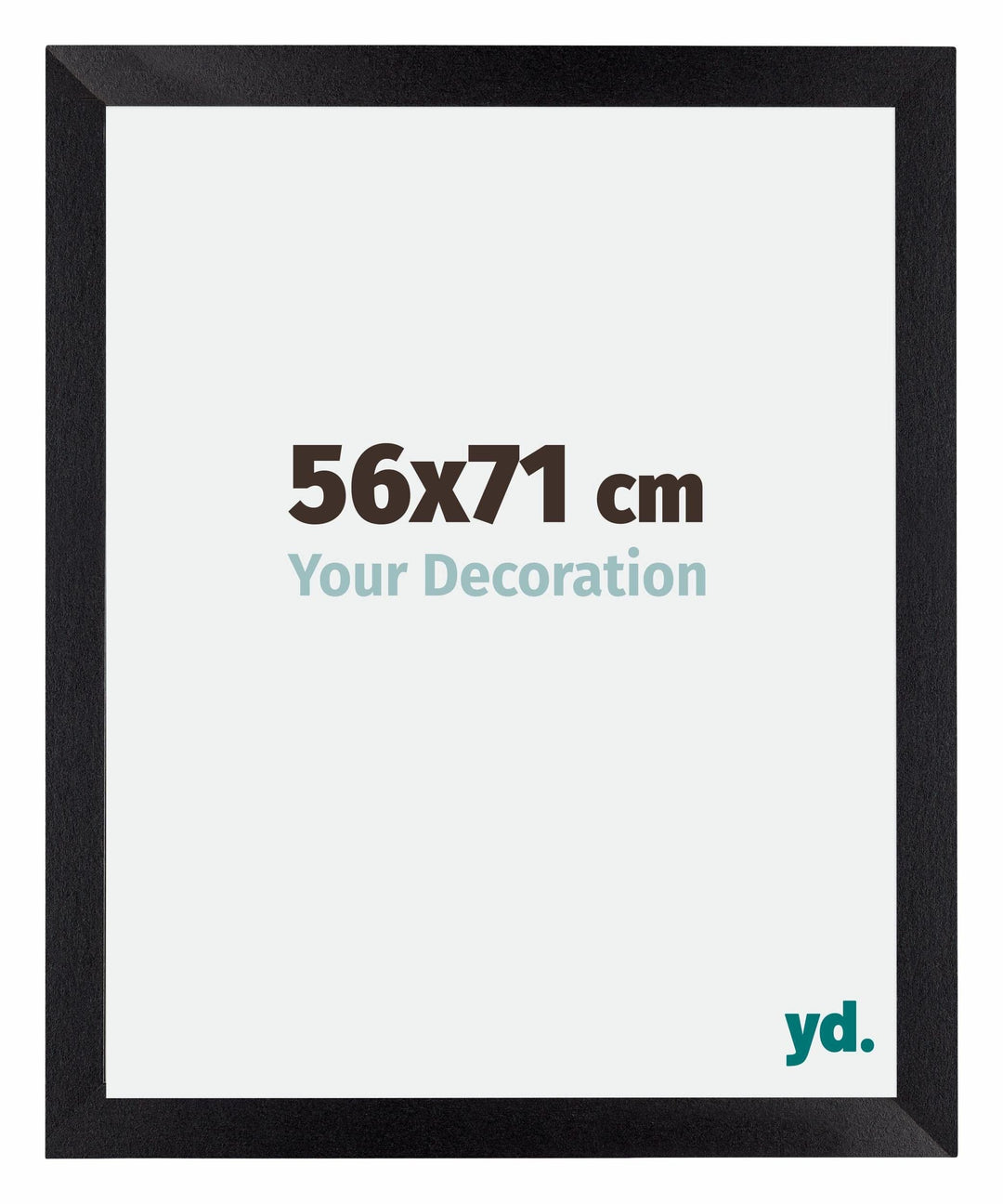 yd. Your Decoration - Bilderrahmen 56x71 cm - Bilderrahmen aus MDF mit Acrylglas - Antireflex - Ausg