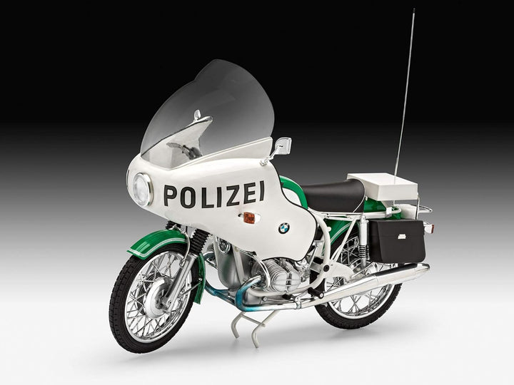 Revell REV-07940 BMW R75/5 Polizei Motorrad Toys, 1:8/25,6 cm, 1/8