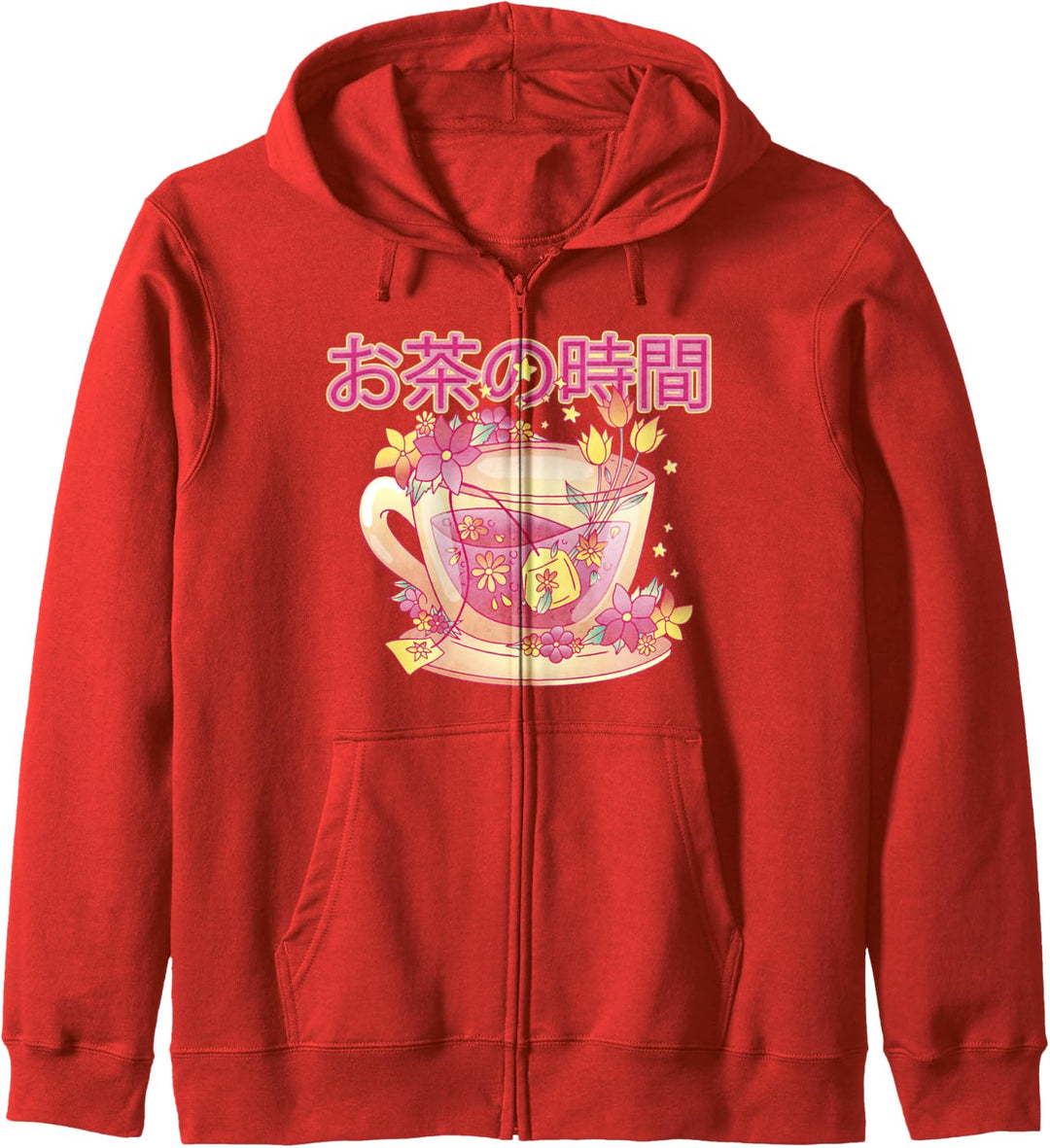 Japanische Kawaii-Tasse Kapuzenjacke
