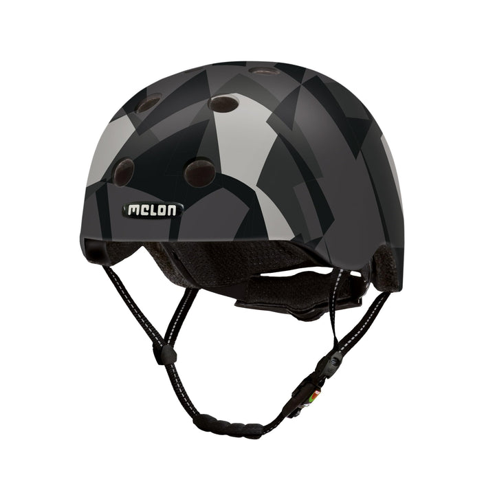 Melon »Black Widow« Leichter und Cooler Fahrradhelm für Damen, Herren und Kinder mit maximalem Schut