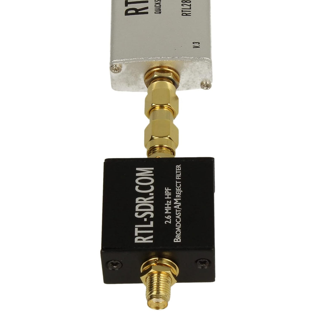 RTL-SDR Blog Broadcast AM Reject High Pass Filter + Adapter ﴾ 08 ﴿, ﴾ 08 ﴿