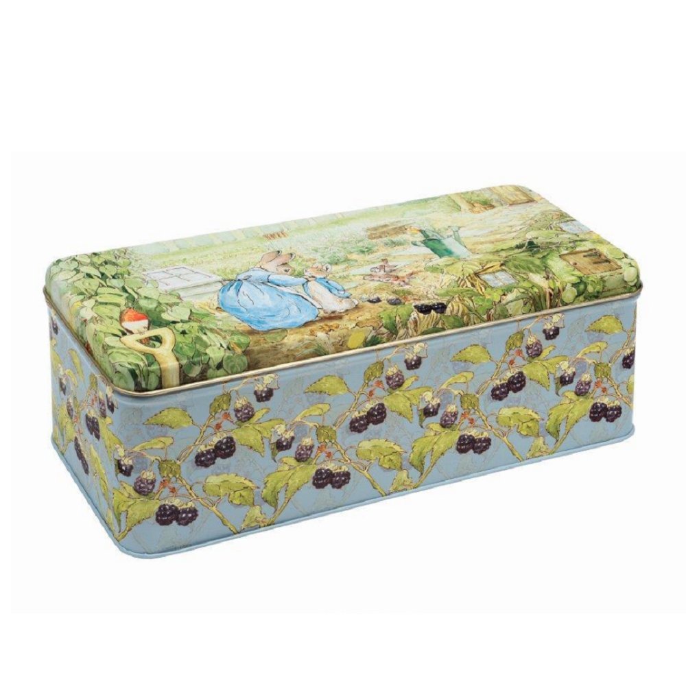 Peter Rabbit Aufbewahrungsdose, Motiv: Beatrix Potter und Peter Hase, lang, tief, rechteckig