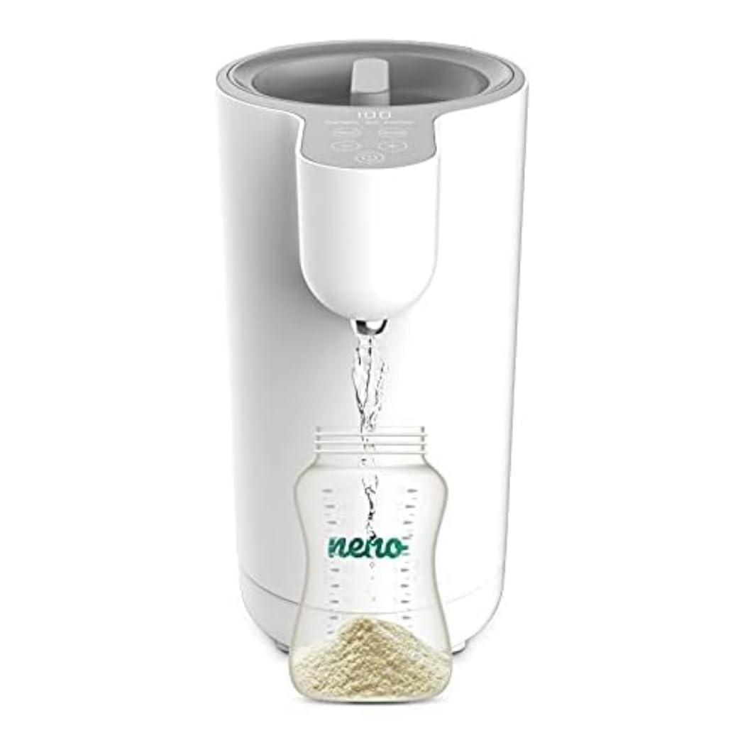 Neno® AQUA Flaschenzubereiter für Babys und Kleinkinder, Einstellbare Temperatur, Instant und automa