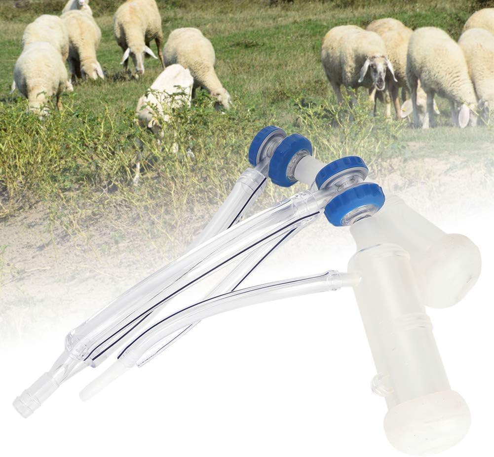 Oumefar Ziegenschaf Melker Maschinenteile Melker Klaue Kit Melk Zitzenbecher Ziegenmilchsammler Zieg