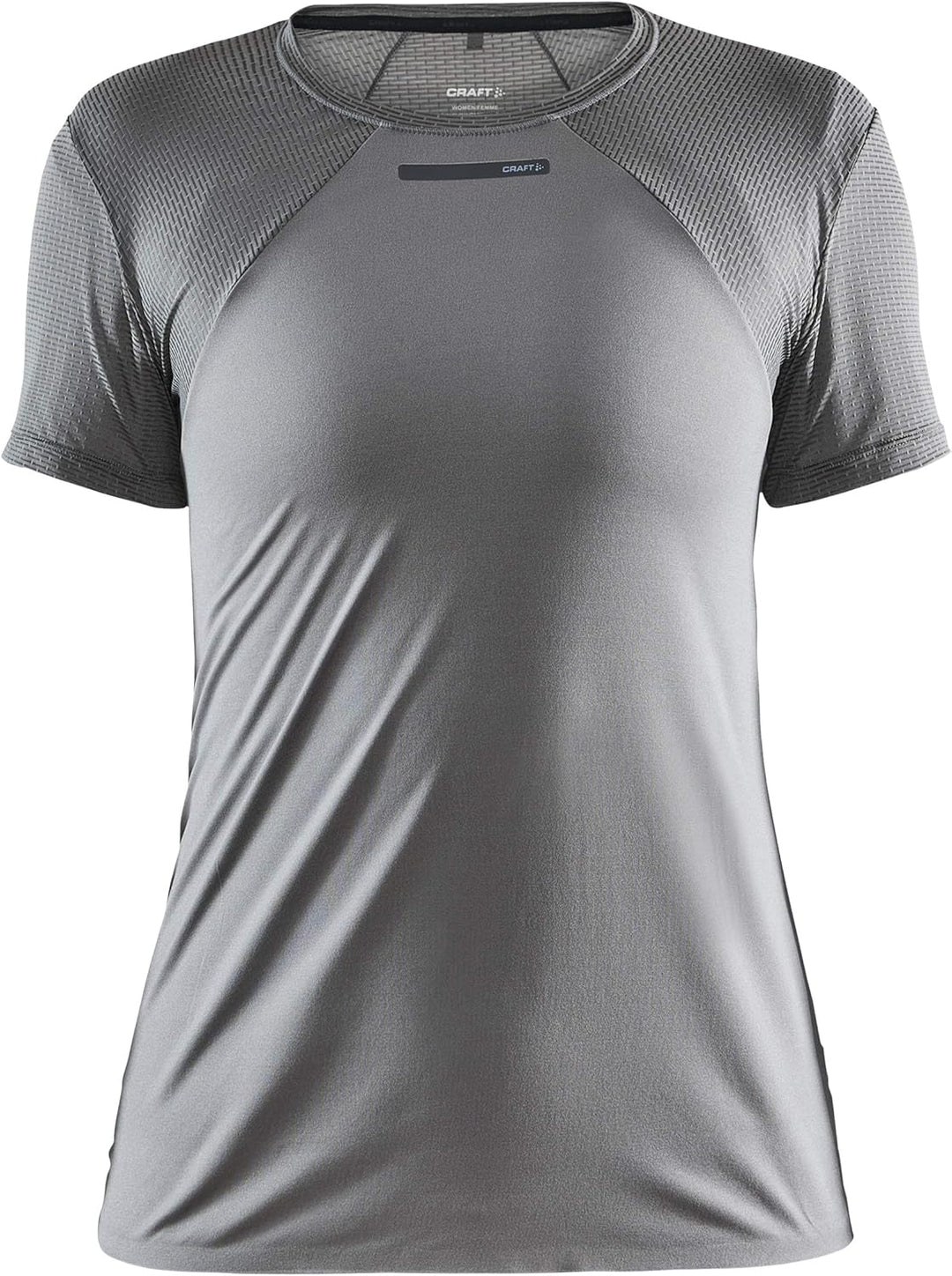 Craft Damen Run Vent Mesh Short Sleeve Trikots XL Asche, XL Asche