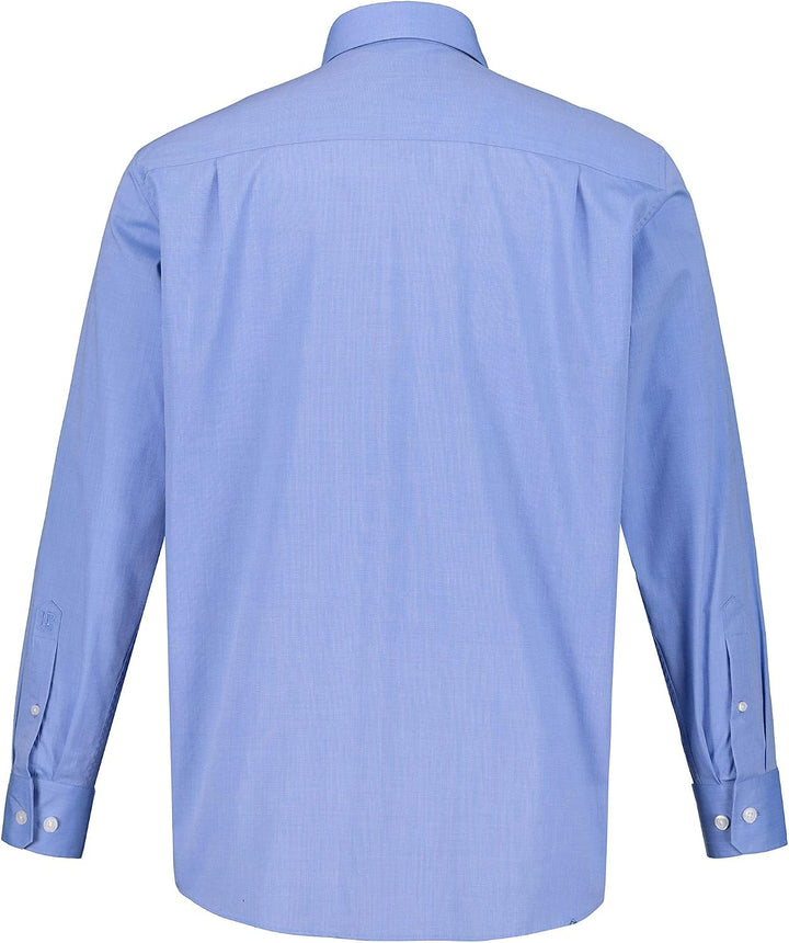 JP 1880 Herren Hemd, Business, Bügelfrei, Kentkragen, Langarm, Comfort Fit, Bis 8XL Hemd (1er Pack)