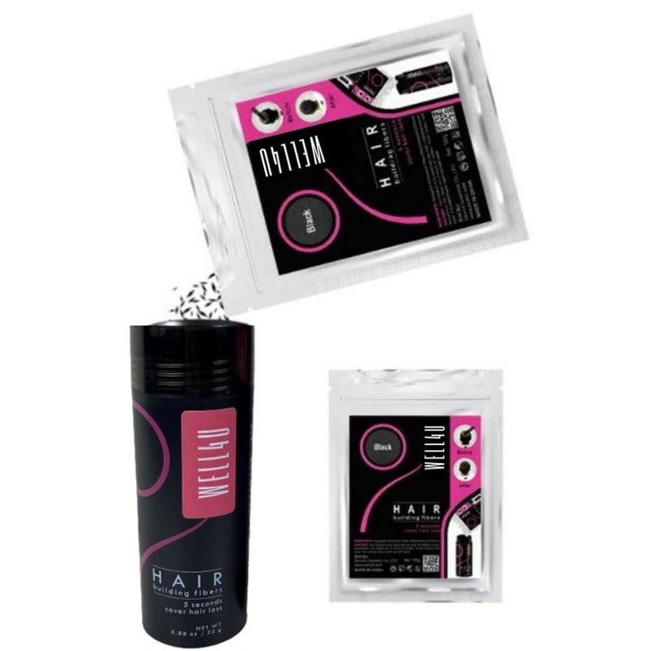 Haarauffüller – Streuhaar – Schütthaar – Haarverdichtung /10 Farben, 25g sofort lieferbar! mehrfarbi