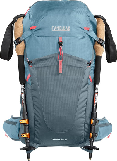 Camelbak Fourteener 30 Trinkrucksack für Damen Blauer Rauch/Cor-Feuer, Blauer Rauch/Cor-Feuer