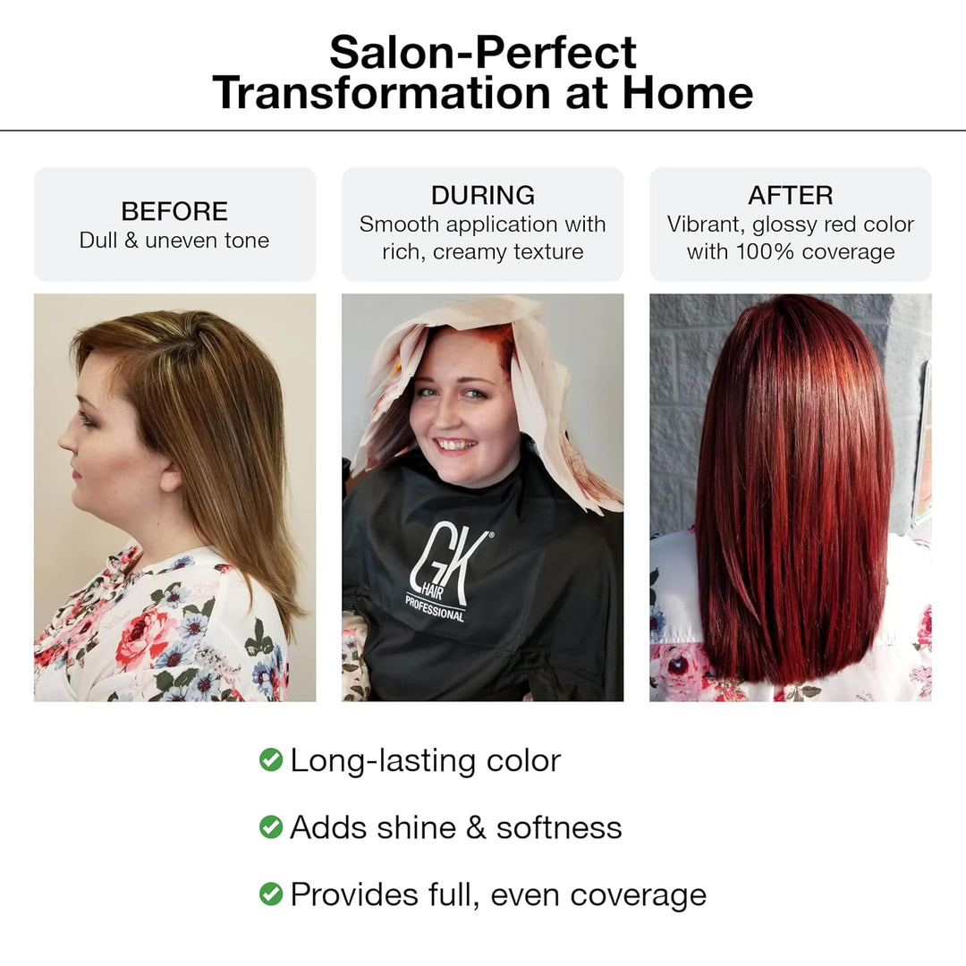 GK HAIR Color Crème 912 SILBER SUPERLIGHTENER 100 ml | 100% Grauhaarabdeckung Haarfarbe | Semi, Demi