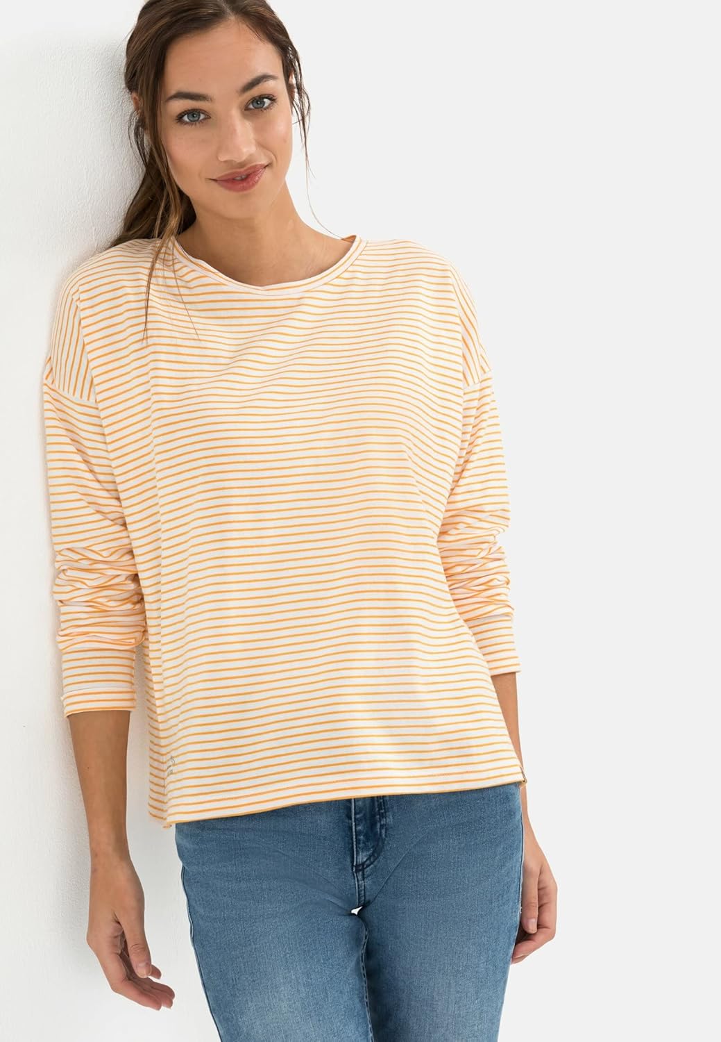 Camel Active Womenswear Damen T-Shirt 309338/7t05 S Orange, S Orange