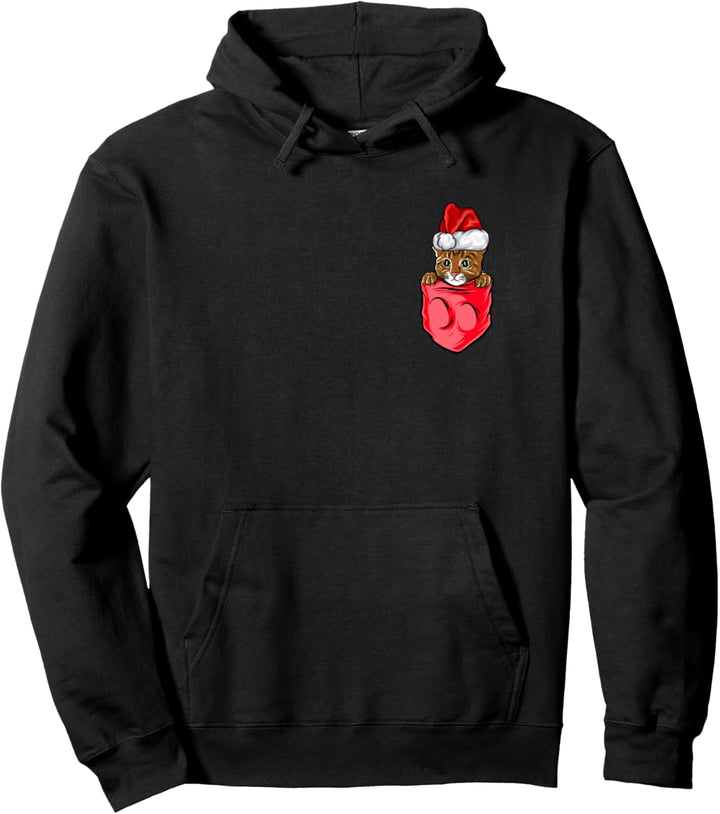 Taschen Katze Kätzchen Weihnachten Miau Kitty Kitten Pullover Hoodie