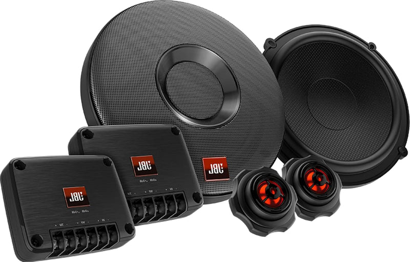 JBL Club 605CSQ 2-Wege KFZ Soundsystem - 285 Watt Komponenten Auto Lautsprecher Boxen Set mit 160mm
