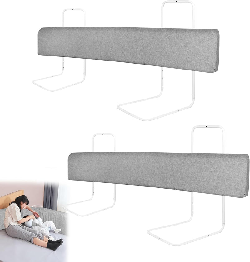 YRHome 150cm Bettgitter Bettschutzgitter Rausfallschutz für Kinder Höhenverstellbar DIY Verformbar B