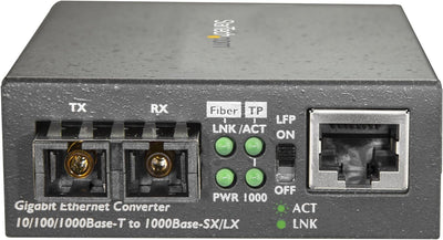 StarTech.com LWL Medienkonverter - 1000Base-SX - Multi Mode - 550m - SC Glasfaser auf Ethernet Konve