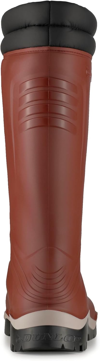 DUNLOP Protective Footwear Kids Blizzard, gefütterte Kinder Gummistiefel 37 EU Burgundy, 37 EU Burgu