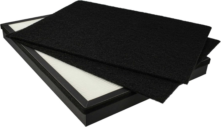 vhbw Filter-Set kompatibel mit Rowenta Intense Pure Air PU2120 - Ersatz für Rowenta XD6040FO, XD6040