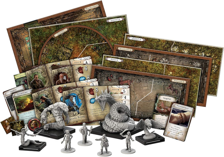 Asmodee | Fantasy Flight Games | Villen des Wahnsinns 2. Edition – Pfad der Schlange | Erweiterung |