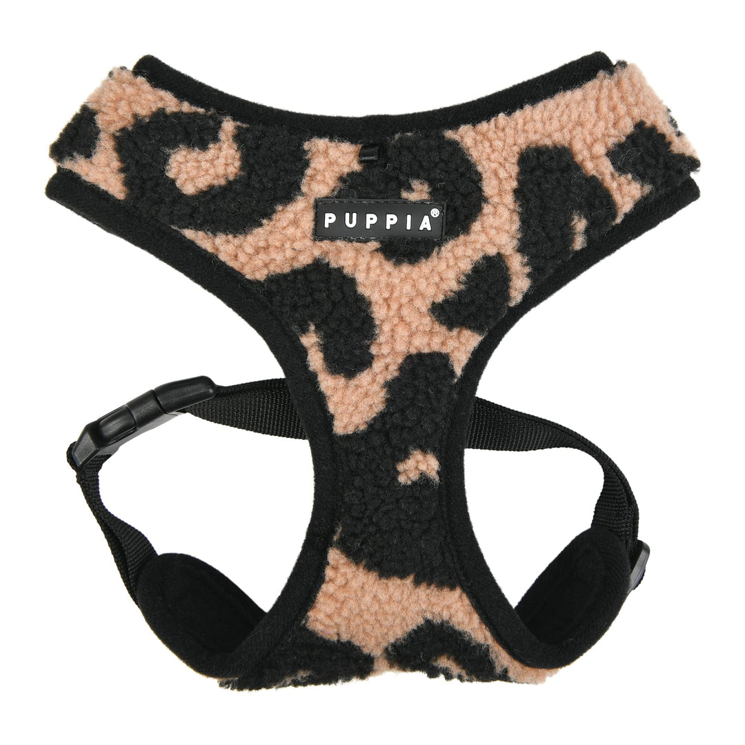 Puppia Hundegeschirr für kleine und mittelgrosse Hunde - Serval Harness A - verstellbar und komforta