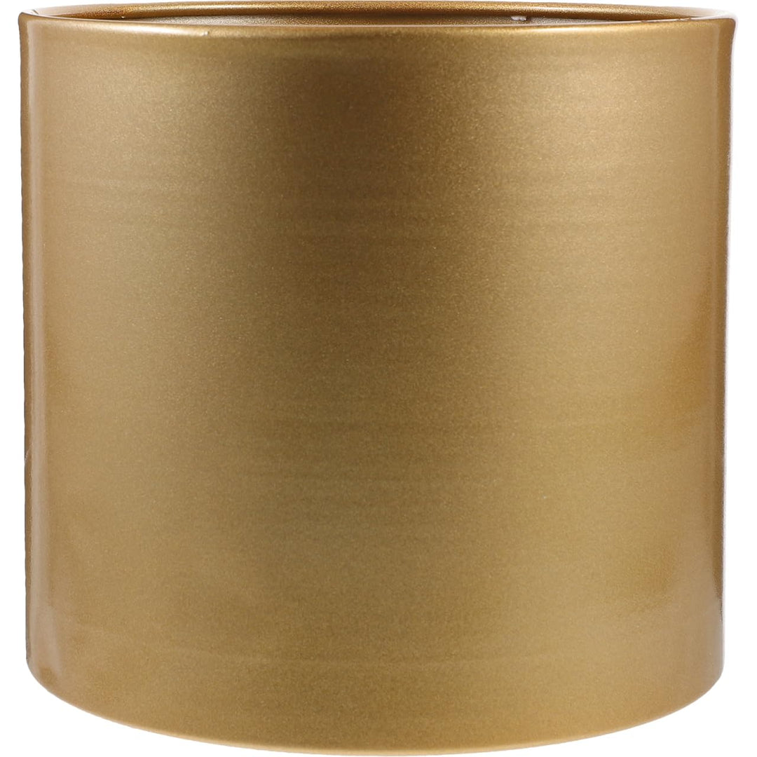 Eisen Pflanztopf Moderner Metall Dekorative Pflanzgefäss Metall Blumentopf mit Entwässerungsloch, Ru