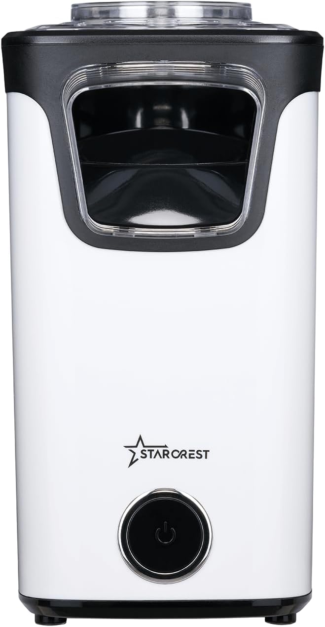 STARCREST Popcorn-Maker Popcornmaschine für Zuhause, Heimkino Popcornautomat, mini Popcorn Maschine