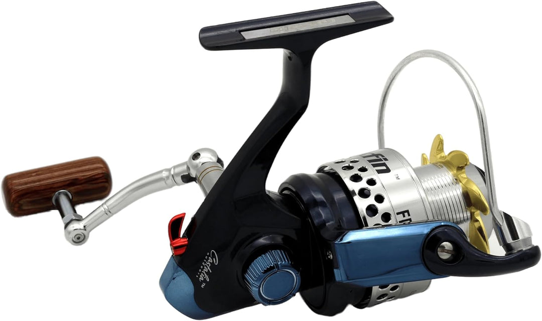 Paladin Castalia Spinnrolle - Angelrolle 9+1 BB Sharkfin Freilaufrolle JX 4000 Frontbremse inkl. Zwe