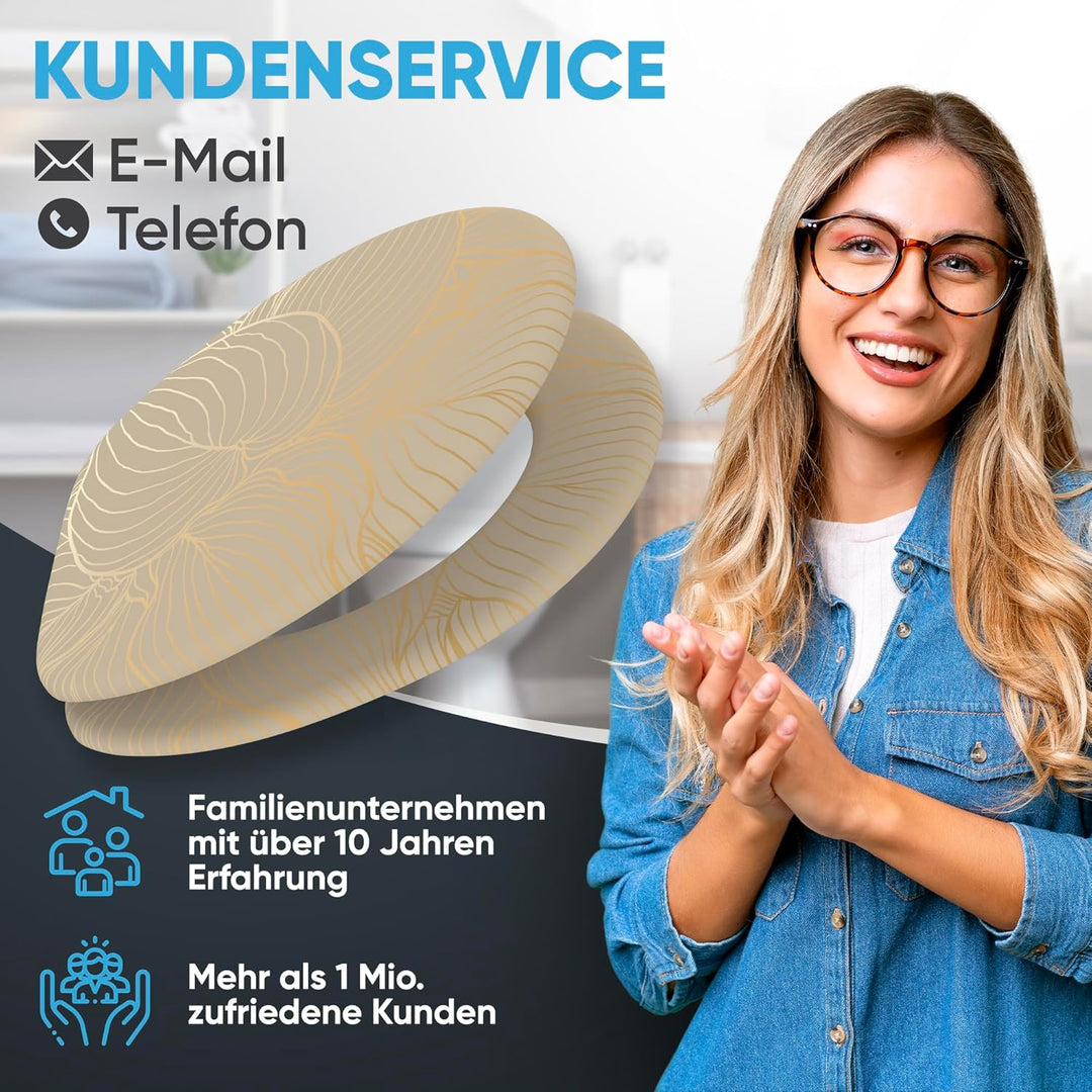 Sanilo WC Sitz mit Absenkautomatik, viele neue Toilettendeckel zur Auswahl, hochwertige Oberfläche,