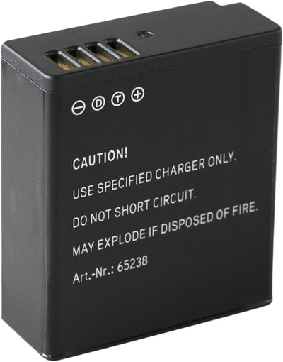 Blumax 2X Akku 1025mAh + Ladegerät Netzteil ersetzt Panasonic DMW-BLG10 e kompatibel mit Panasonic L