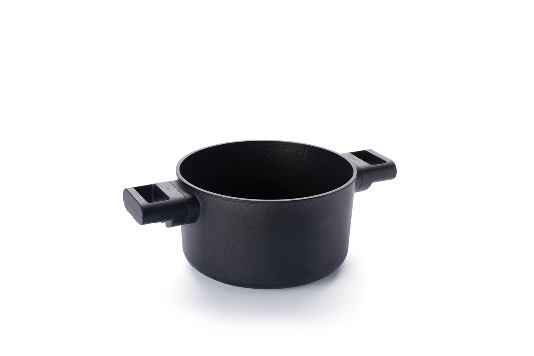 Woll Eco Logic QXR Topf, Ø 20 cm, 12 cm hoch, 3 Liter, mit 2 Seitengriffen - Geeignet für alle Herda