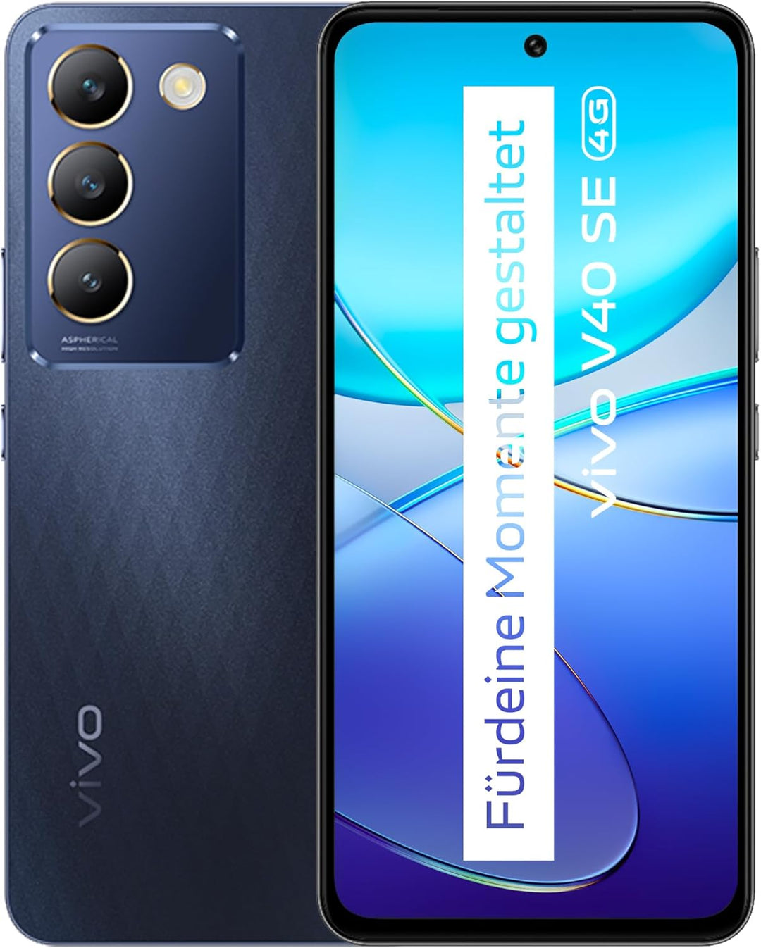 VIVO V40 SE 4G Smartphone, 8GB + 256GB Android-Handy, 6,67 Zoll 120Hz AMOLED Bildschirm, 50MP Hauptk