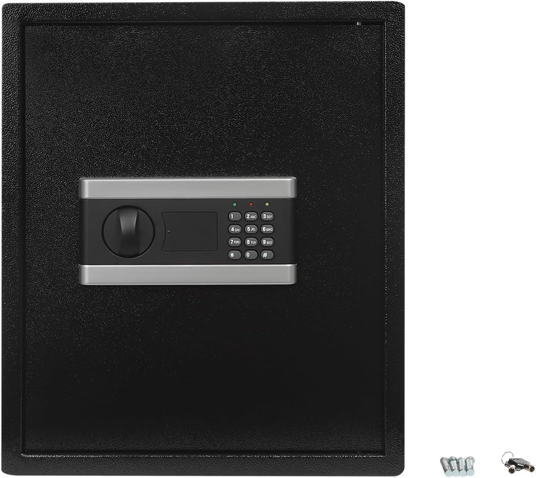 45 L Möbeltresore Tresor mit Schlüssel & Digital Zahlenschloss,Elektronischer Safe Hotelsafe Geldkof