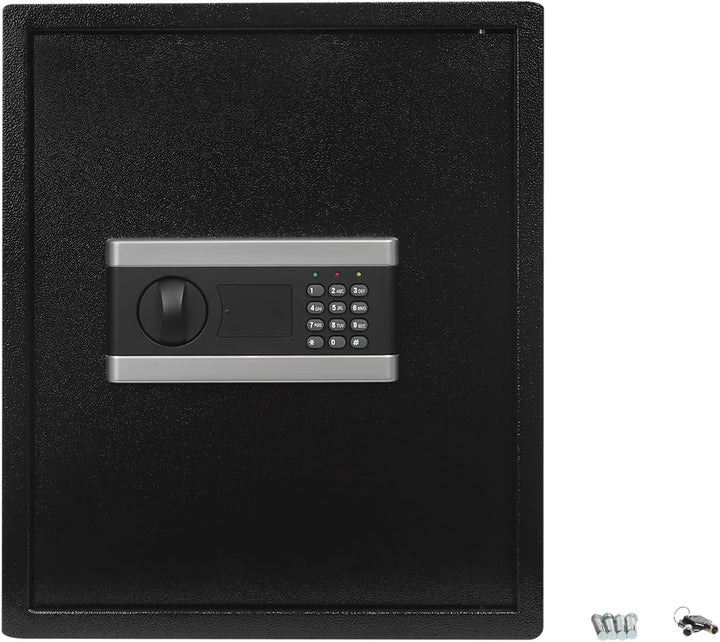 45 L Möbeltresore Tresor mit Schlüssel & Digital Zahlenschloss,Elektronischer Safe Hotelsafe Geldkof