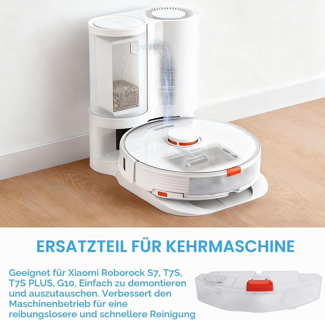 Ersatzteile Wassertank für S7 T7S T7S PLUS G10,Ersatzteil Zubehör(White) | Passender Staubsauger Was