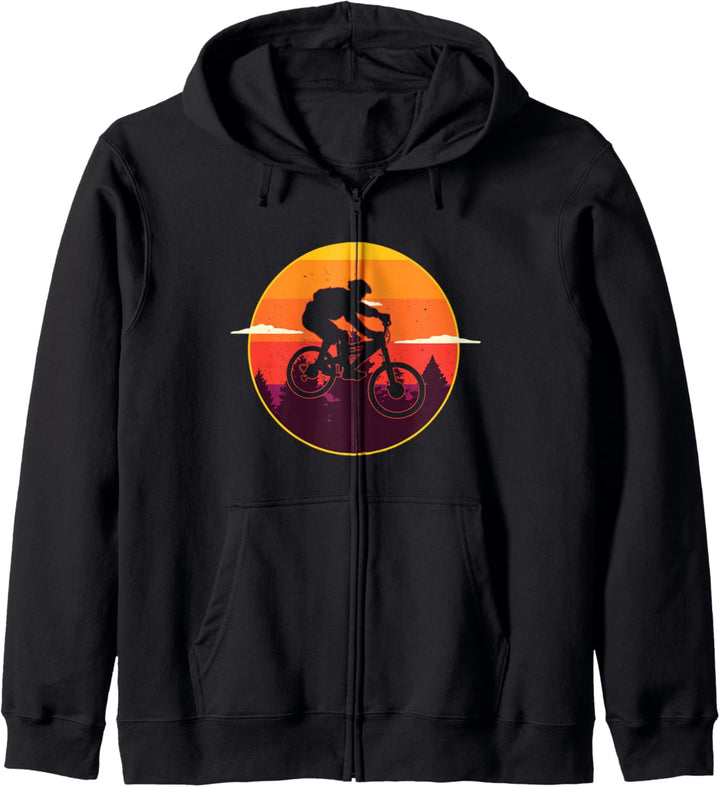 MTB Mountainbike für Downhill Mountainbiker Kapuzenjacke
