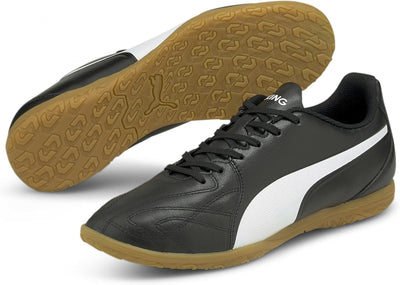 PUMA Unisex King Hero 21 It Fussballschuh 42 EU Puma Black Puma White, 42 EU Puma Black Puma White