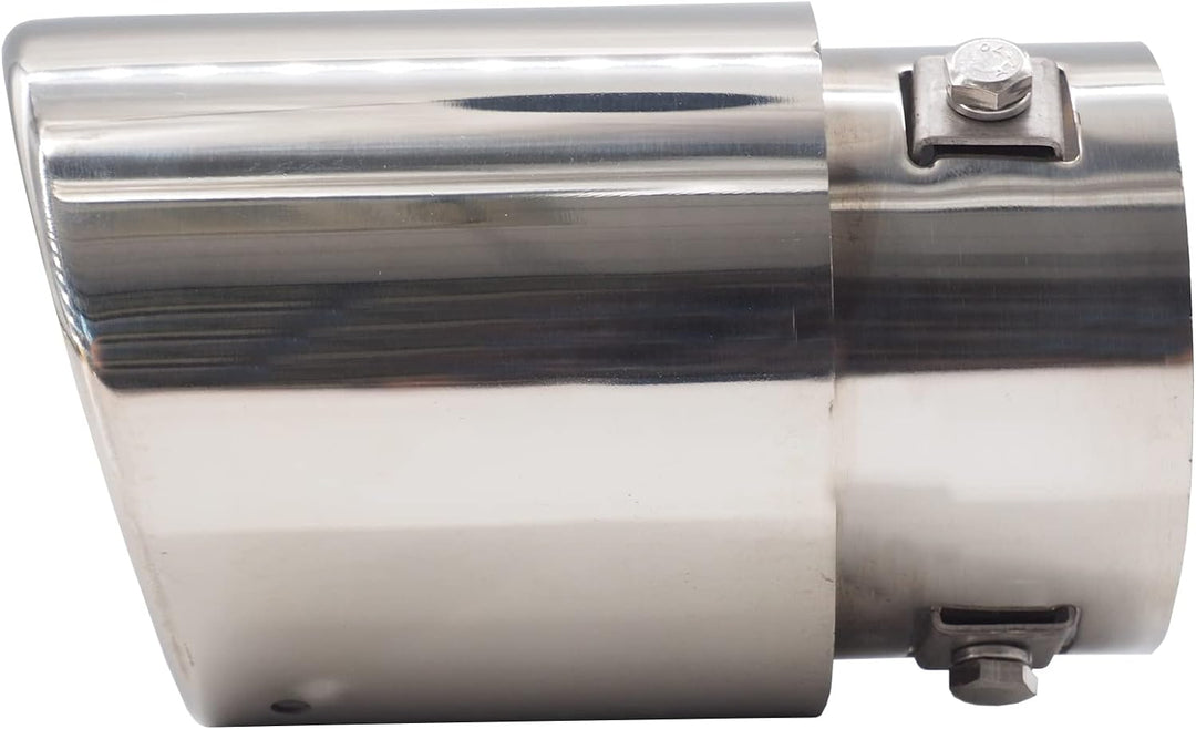 Simoni Racing TRX/09 Exhaust Tip Oval, INOX