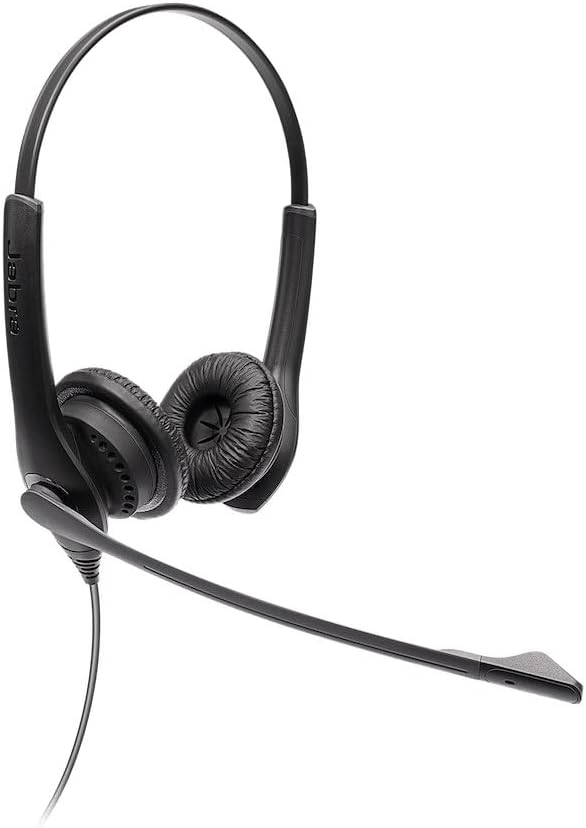 Jabra Biz 1100 EDU Stereo-Kopfhörer mit Mikrofon für Schüler - Headset mit Geräuschunterdrückung und